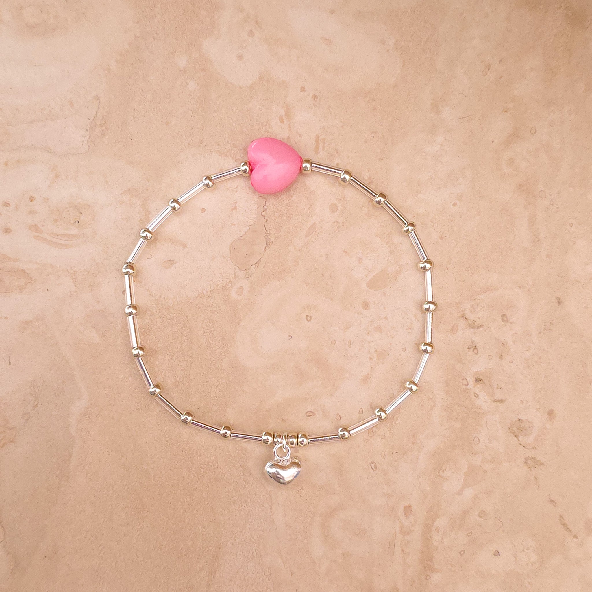 Mila Light Pink silver
