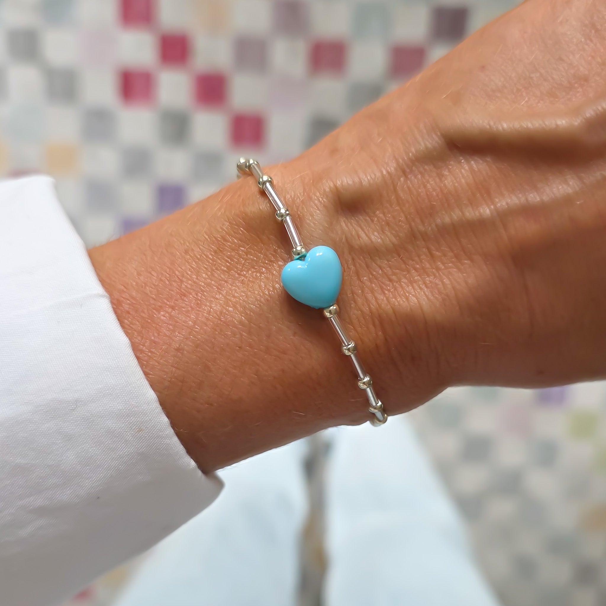 Mila Blue silver