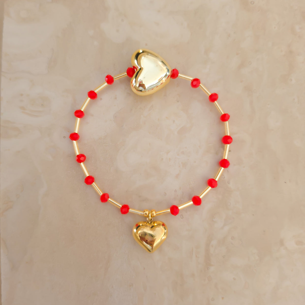Red Polka Dot Heart
