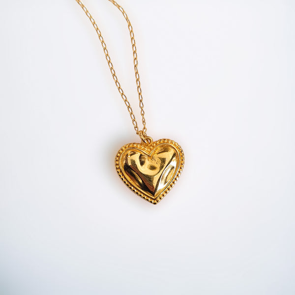 Large Coeur pendant necklace
