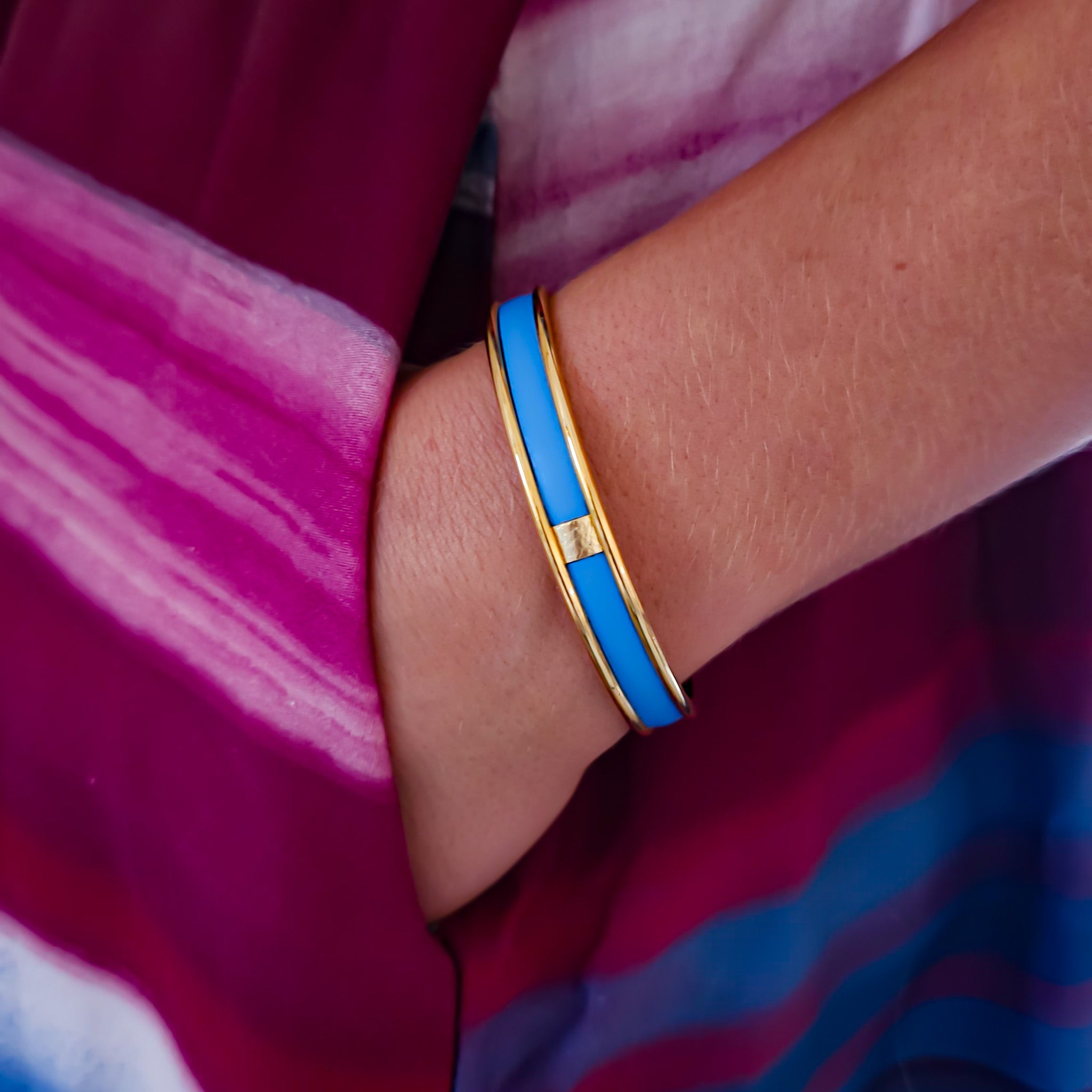 Bleu ciel cuff