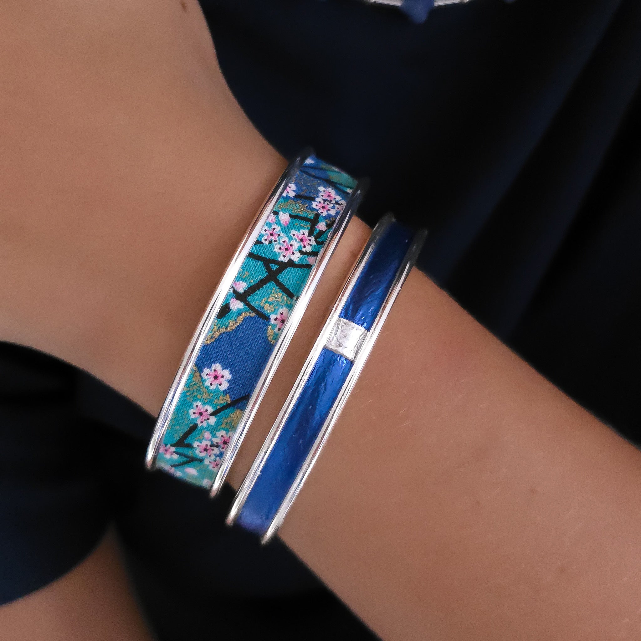 Bleu Lumière silver