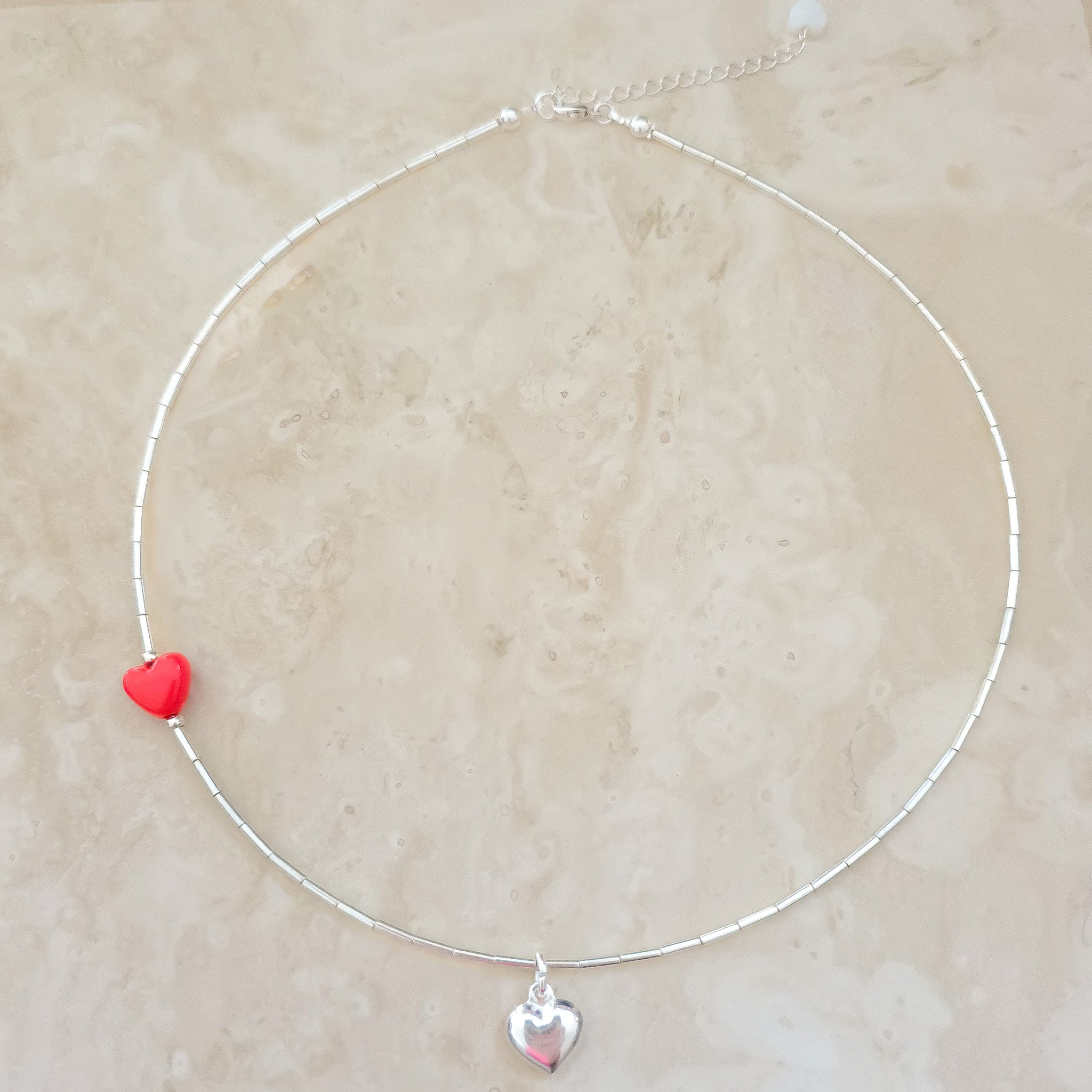Mila necklace (silver)