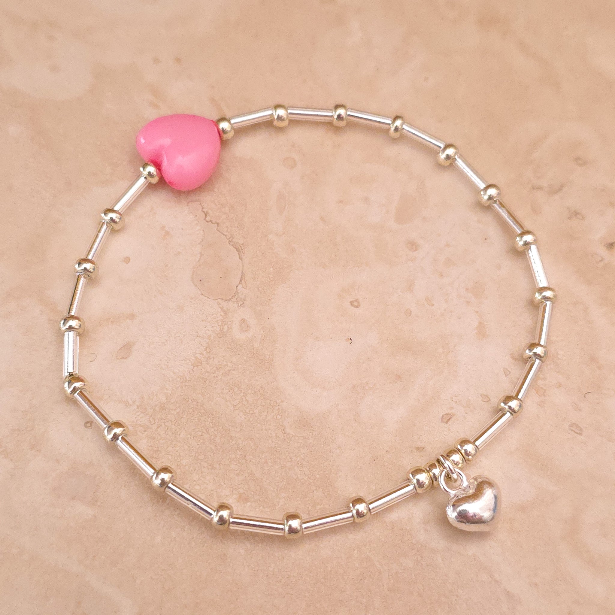 Mila Light Pink silver