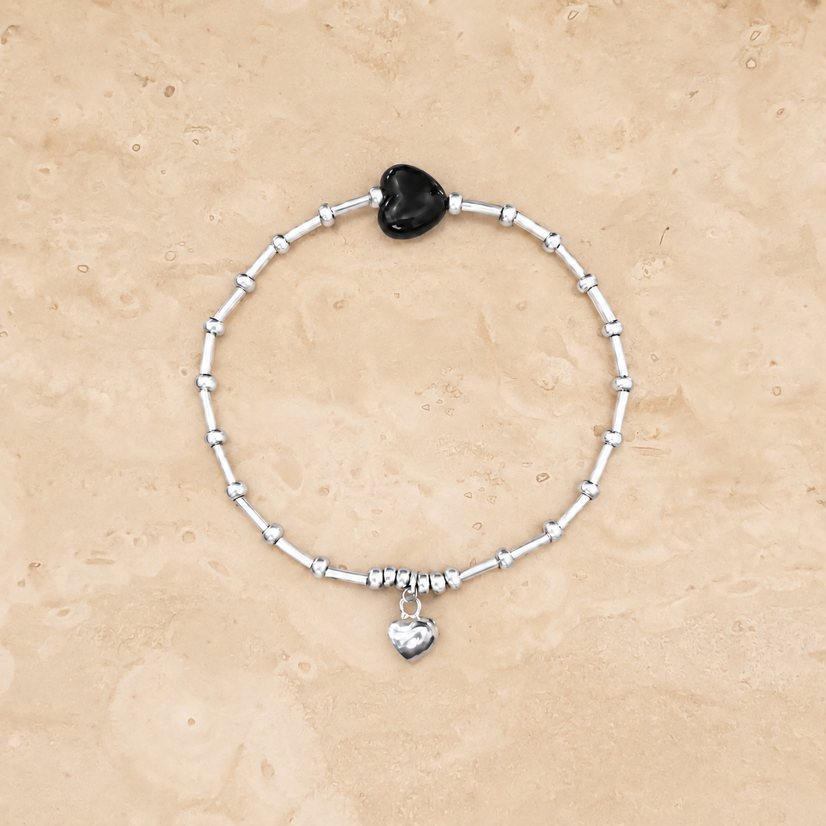 Mila black silver