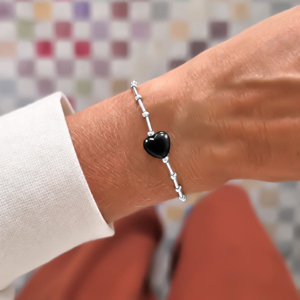 Mila black silver