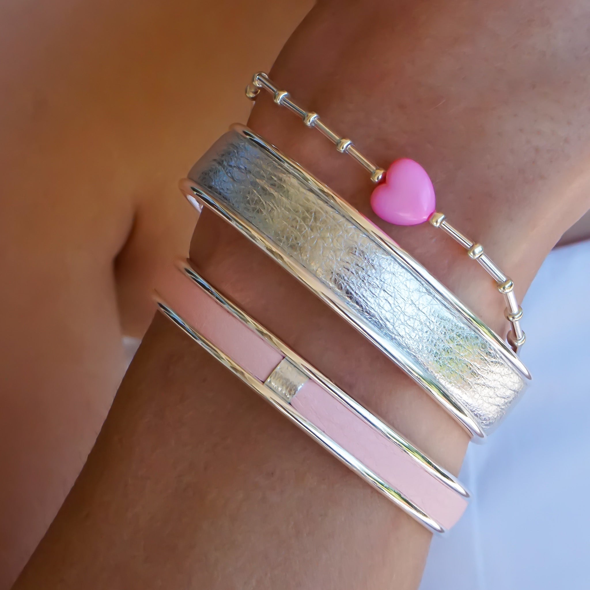 Mila Light Pink silver
